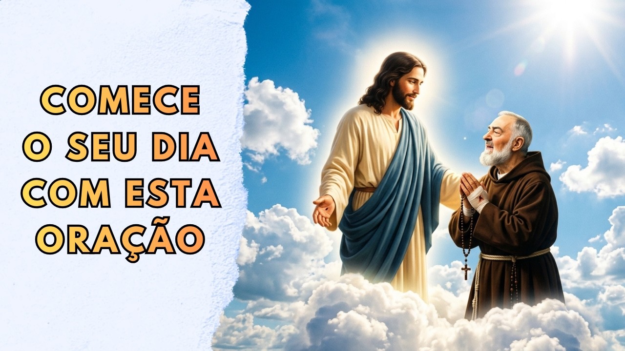 Antes de Começar Seu Dia, Faça Esta do Oração do Dia e Sinta Paz - 11/03/2026 | Padre Pio