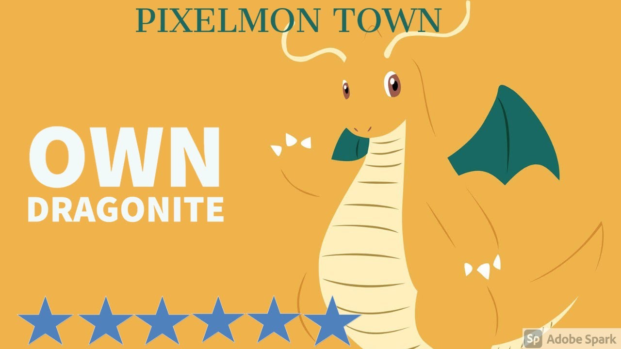 How to get Dragonite? | How to starup Dragonite? | Pixelmon Town crazy