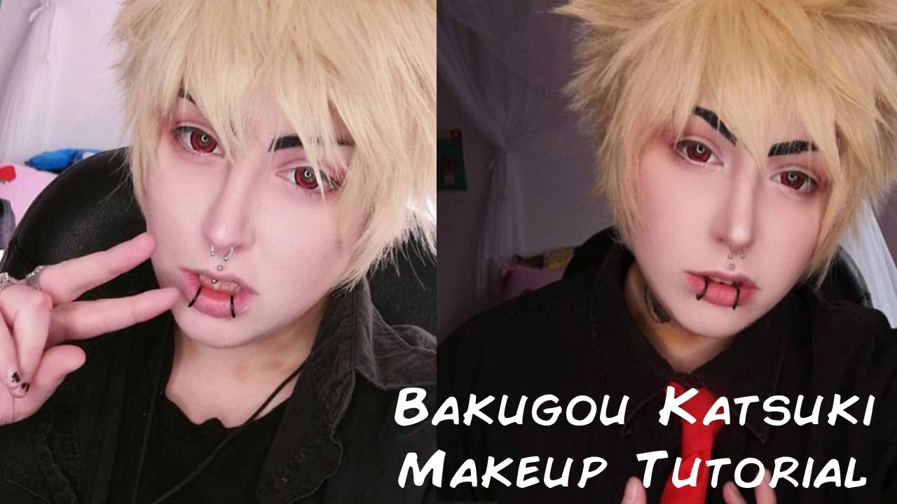 My ENTIRE Bakugou Katsuki Makeup Routine
