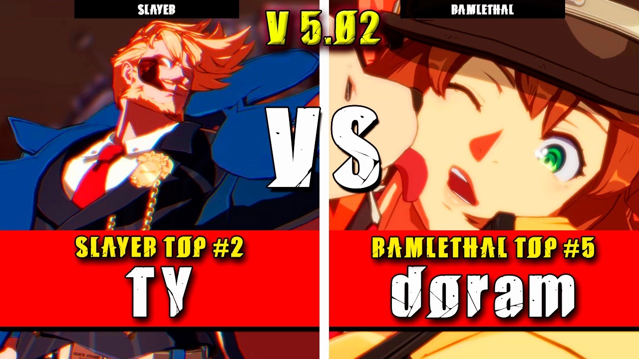 GGST | TY (Slayer) VS doram (Ramlethal) | Guilty Gear Strive High level gameplay