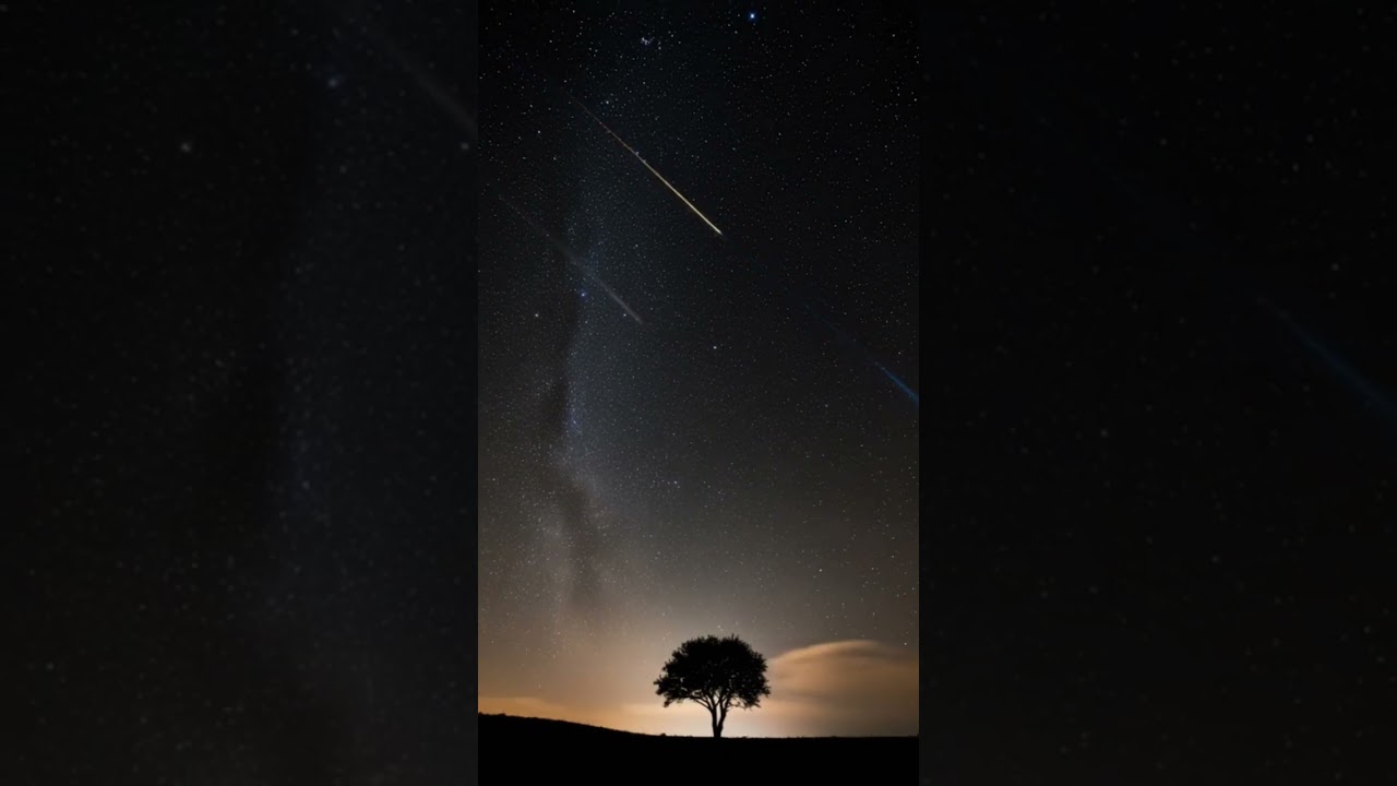 Meteor falling #meteor #shorts #animationvideo #ai  #DreamScreenAI