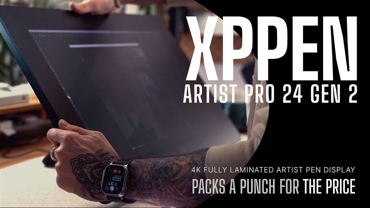 I Can't Believe That BUDGET Artist Pen Displays Are Getting This GOOD - XPPen Artist Pro 24 Gen 2