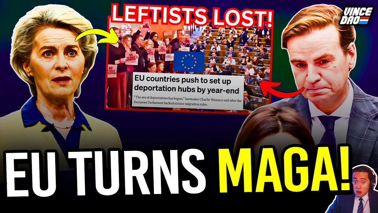 Anti-Trump Europeans IN SHOCK as Rightwing Political Wave Rocks EU Parliament - DEPORTATIONS COMING!