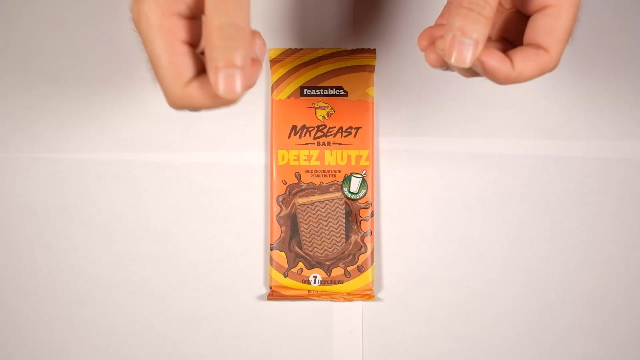 Unboxing de un Chocolate de MrBeast (Feastables)