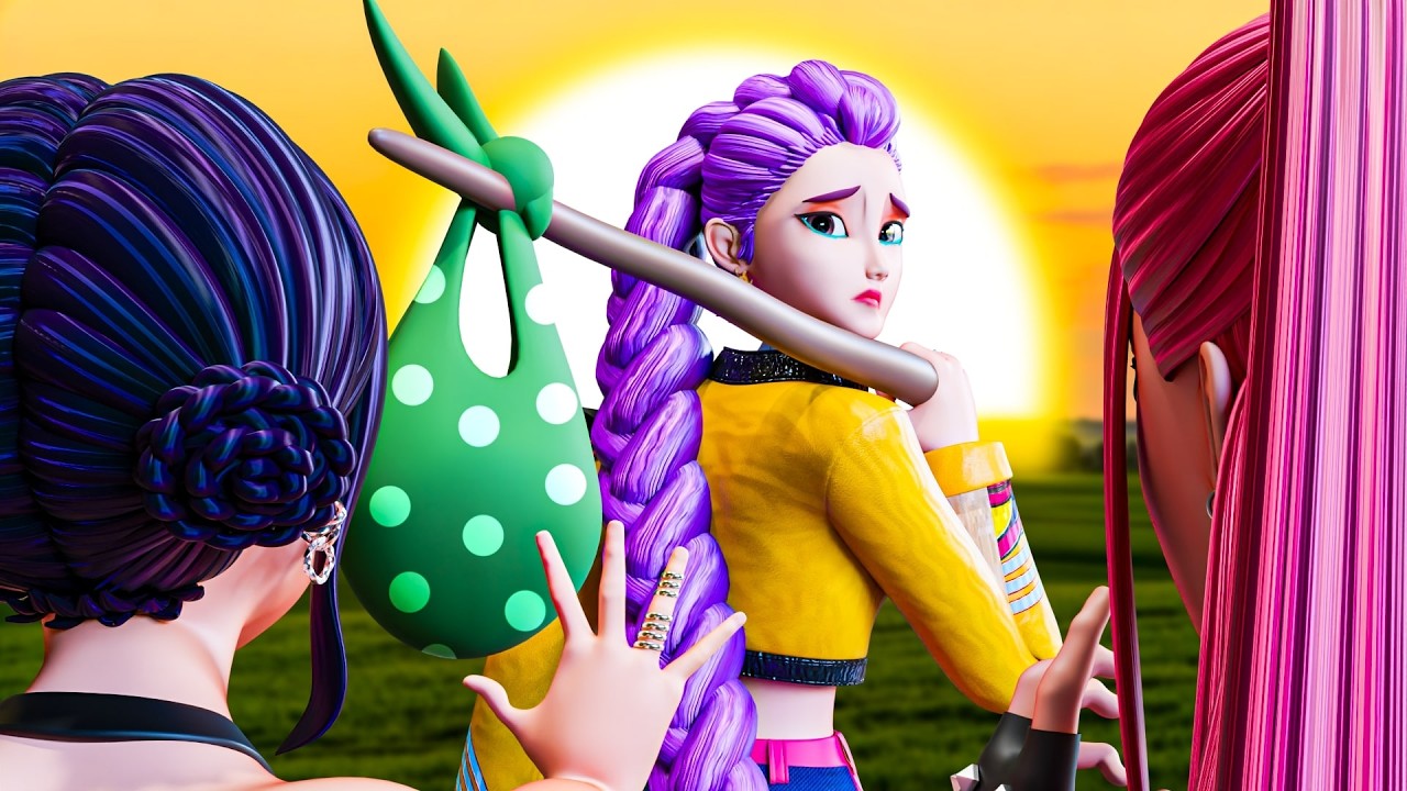 &iexcl;RUMI SE MUDAR&Aacute;! KPop Demon Hunters Animaci&oacute;n