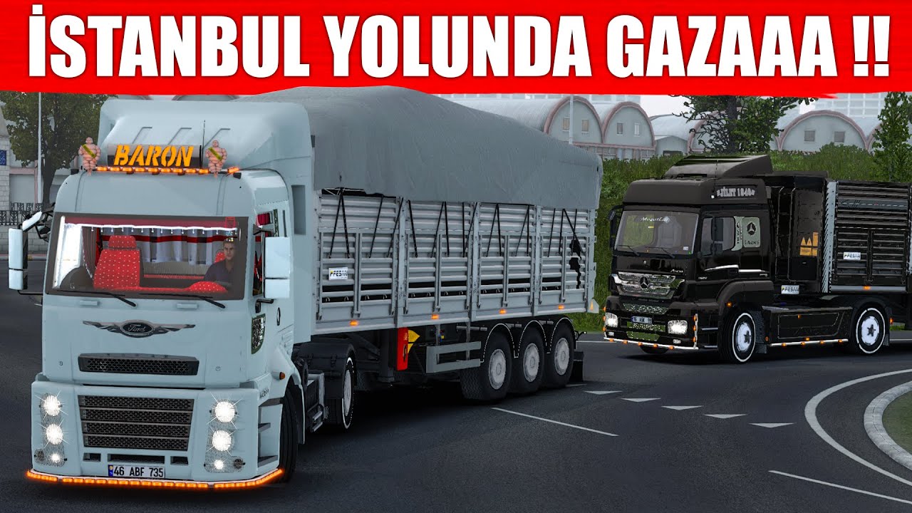 GARDAŞ DİKKATLİ SÜR LAA !! ETS 2 GERÇEK HAYAT