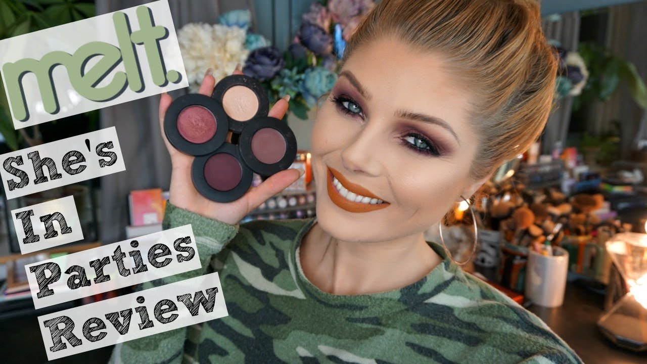 MELT Cosmetics She's In Parties Stack | Review & Swatches