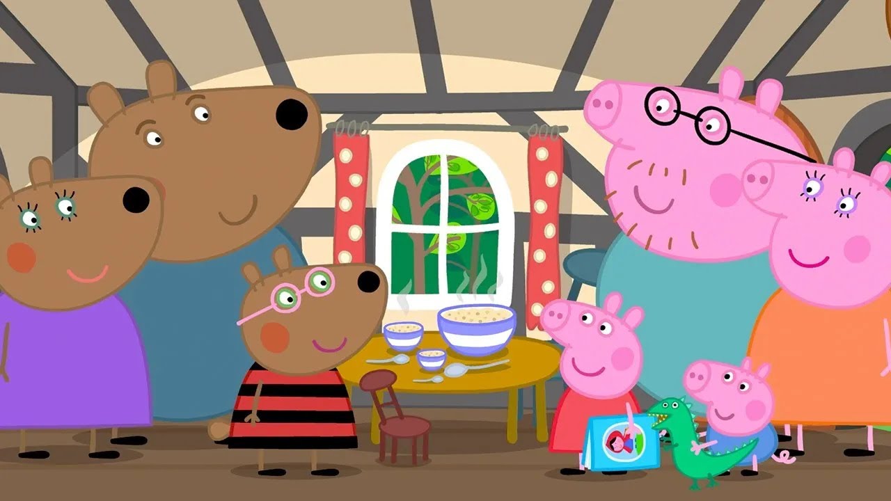 Três tigelas de mingau | Peppa Pig Português Brasil Episódios Completos