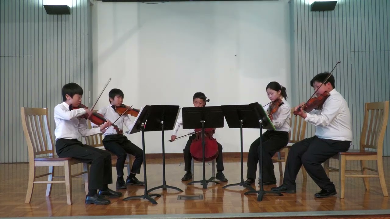 Beethoven String Quintet in Eb Major, Op. 4 | PACO Chamber Academy | Palo Alto Chamber Orchestra