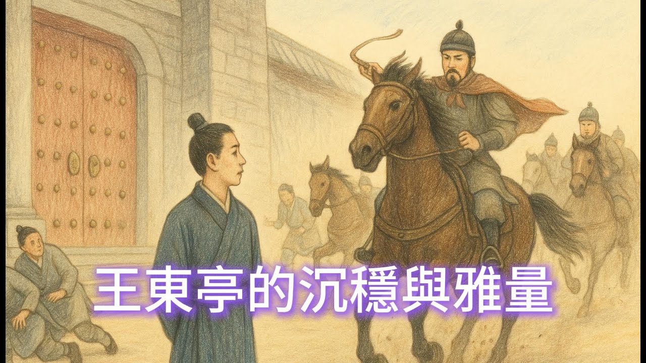王東亭的沉穩與雅量 - 世說新語：古人智慧的幽默時光機