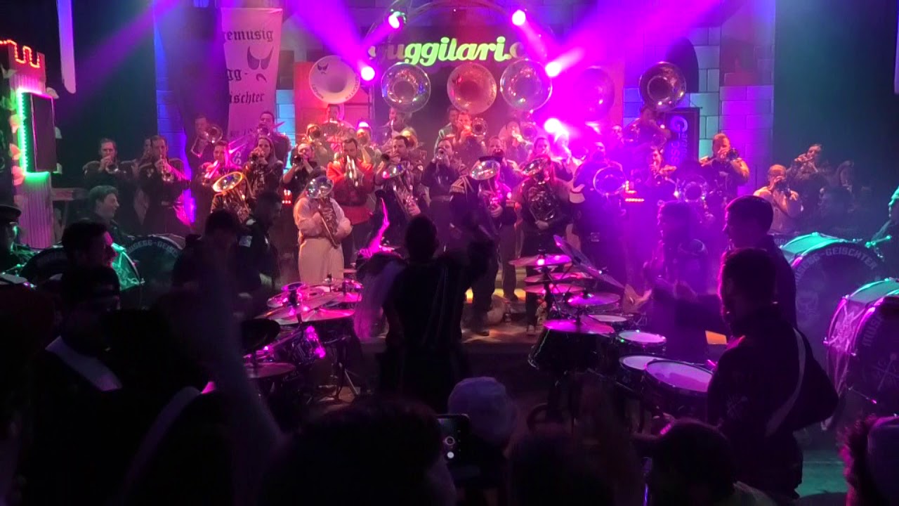 Guuggemusig Musegg-Geischter Loz&auml;rn @ Guggilari in Olten (11.01.2020)