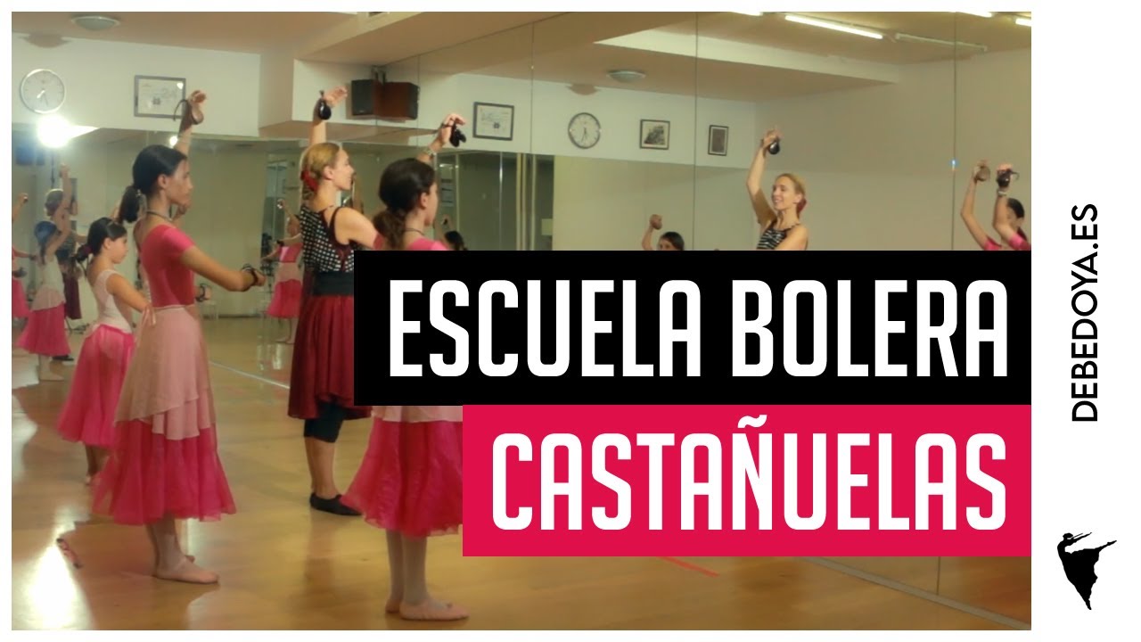 Castañuelas en la clase de Escuela Bolera