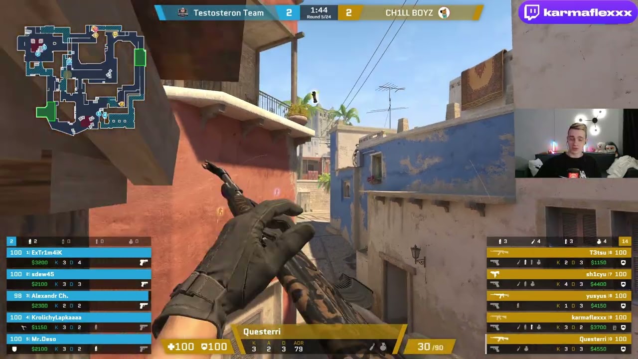 SHOWMATCH BO3! Testosteron Team vs CH1LL BOYZ