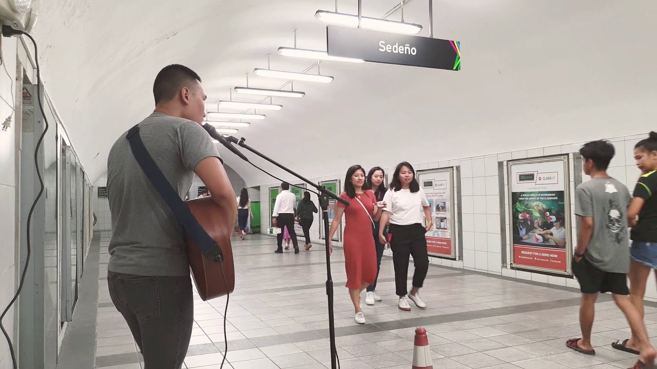 Pare Ko - Eraserheads (Acoustic Cover) | Makati Live Busking