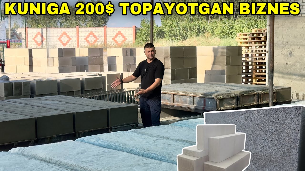 БУ БИЗНЕС ОРҚАЛИ КУНИГА 200$ СОФ ФОЙДА ҚИЛИНГ ТРЕНДАГИ ГАЗОБЛОК БИЗНЕСИ