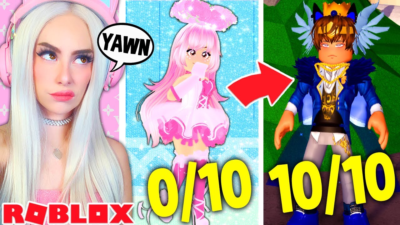 Spoiled Rich Girl RATES FAN'S OUTFITS In Royale High... Roblox