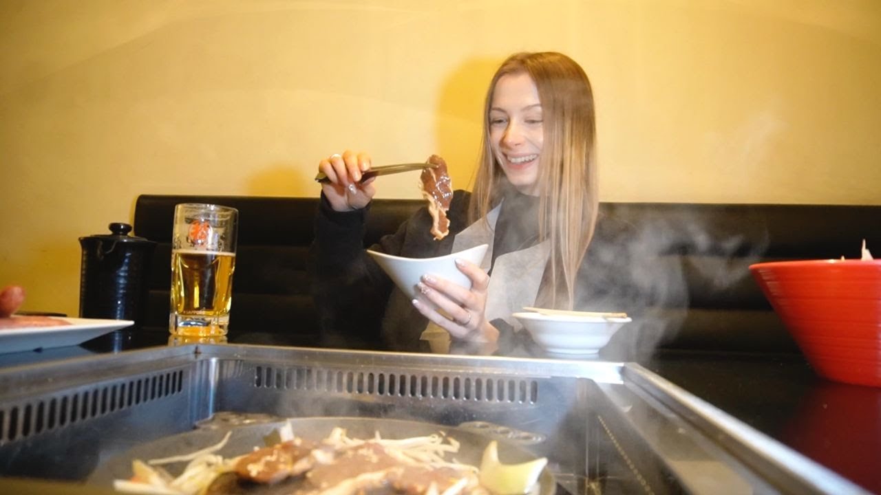 Попробовать деликатес Хоккайдо в ресторане Matsuo Jingisukan в Саппоро【Japan Life】