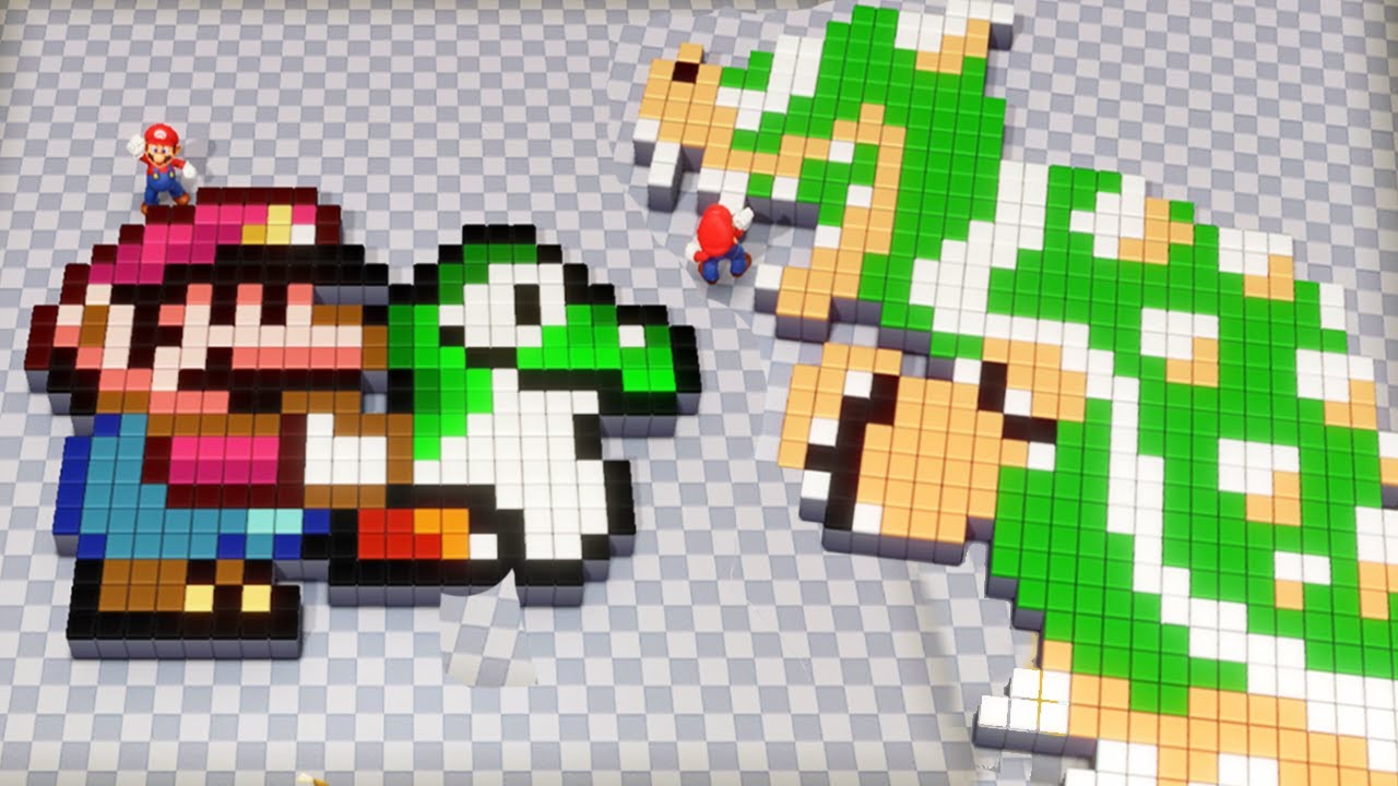 Super Mario Party - Puzzle Hustle - Final Stages Bowser & Thief Mario