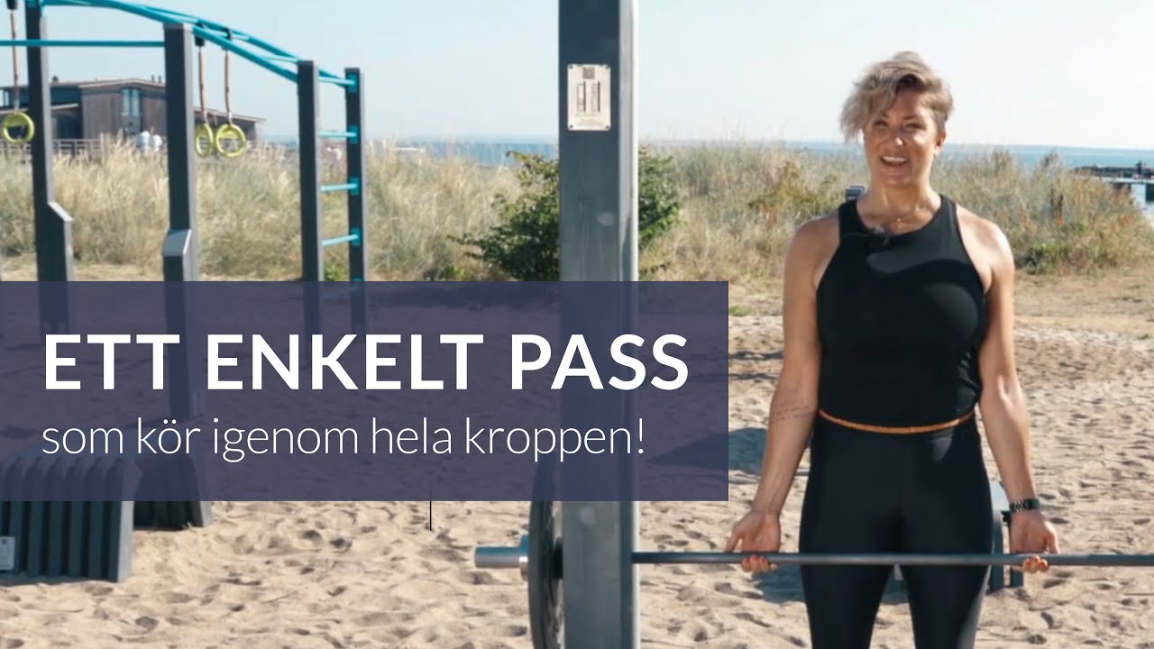 Tr&auml;na p&aring; utegym &ndash; 8 enkla &ouml;vningar | Ett tr&auml;ningsprogram f&ouml;r hela kroppen | Hotel Skansen i B&aring;stad