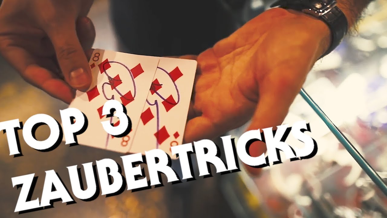 TOP 3 meiner ZAUBERTRICKS
