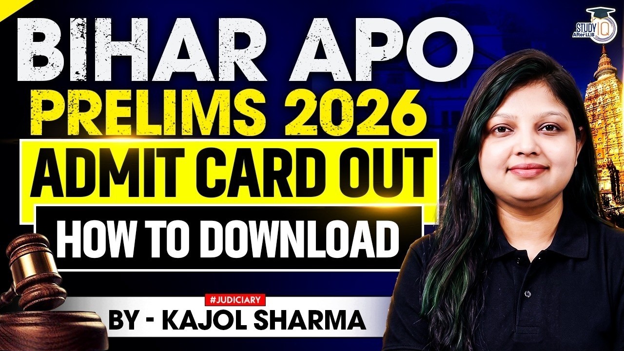 Bihar APO 2026 | Admit Card Out | By Kajol Ma'am
