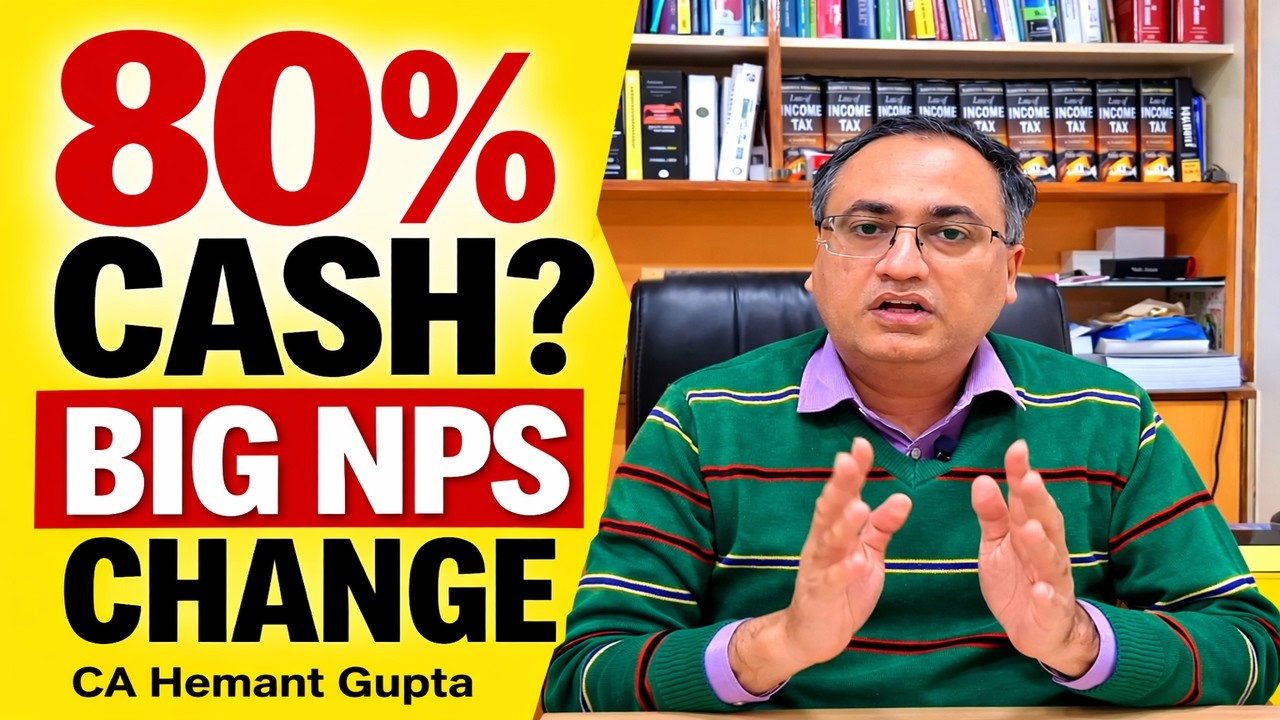 New NPS Rule: Withdraw 80% Cash, Explained!!