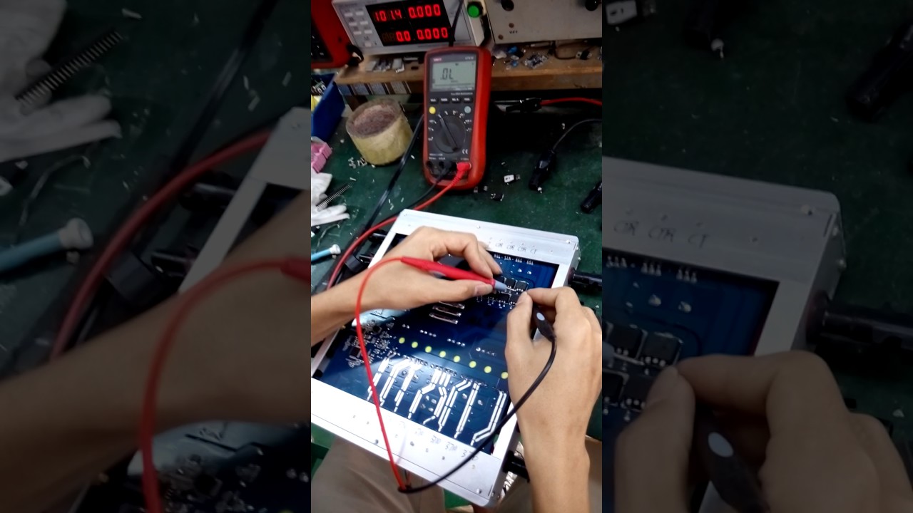 WVC 1200 LED  light not working & DC Short Circuit Repair video2