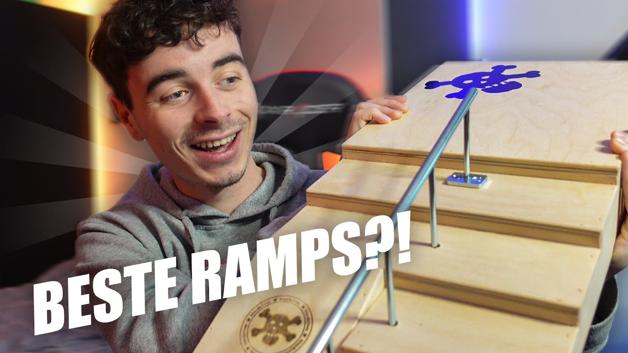 MIJN TOP 5 FINGERBOARD RAMPS!