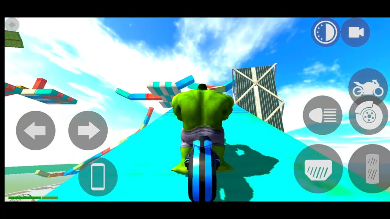 HULK POWER 3D CARTOON FUNNY 🤣 ANDROID GAMEPLAY || INDIAN BIKE 3D CARTOON NEW CHEAT CODE 2026
