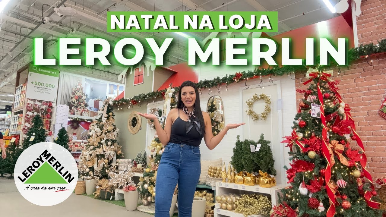 Leroy Merlin tour de Natal🎄 em 2024 | Decoração de Natal tradicional, rústica, dourado acessível  ✨