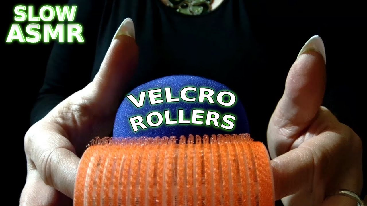 Slow ASMR | Deep, CRISP Crunchy Crinkly Triggers w/ Multiple Different Sounding Velcro Rollers