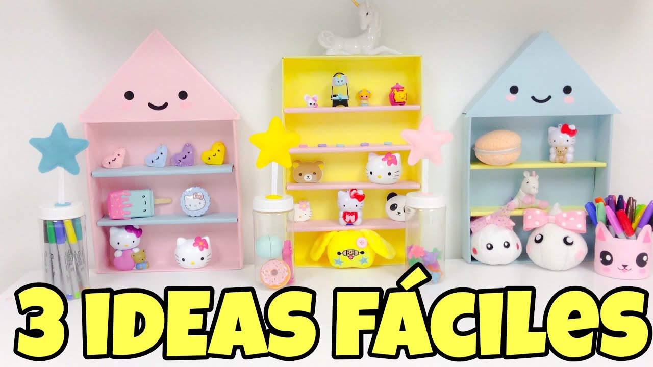 Manualidades Fáciles para Decorar sin gastar dinero(manualidades kawaii)