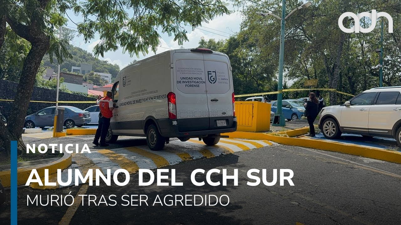 Un alumno del CCH Sur murió tras ser agredido con un arma blanca dentro del plantel