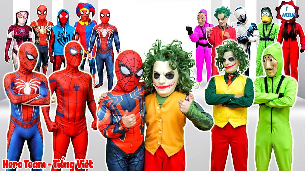 Cuộc Chiến Kỳ Lạ: Siêu Nhân Nhện Nhí Đâu Rồi??🕷️Tổng hợp Video Siêu Anh Hùng TV