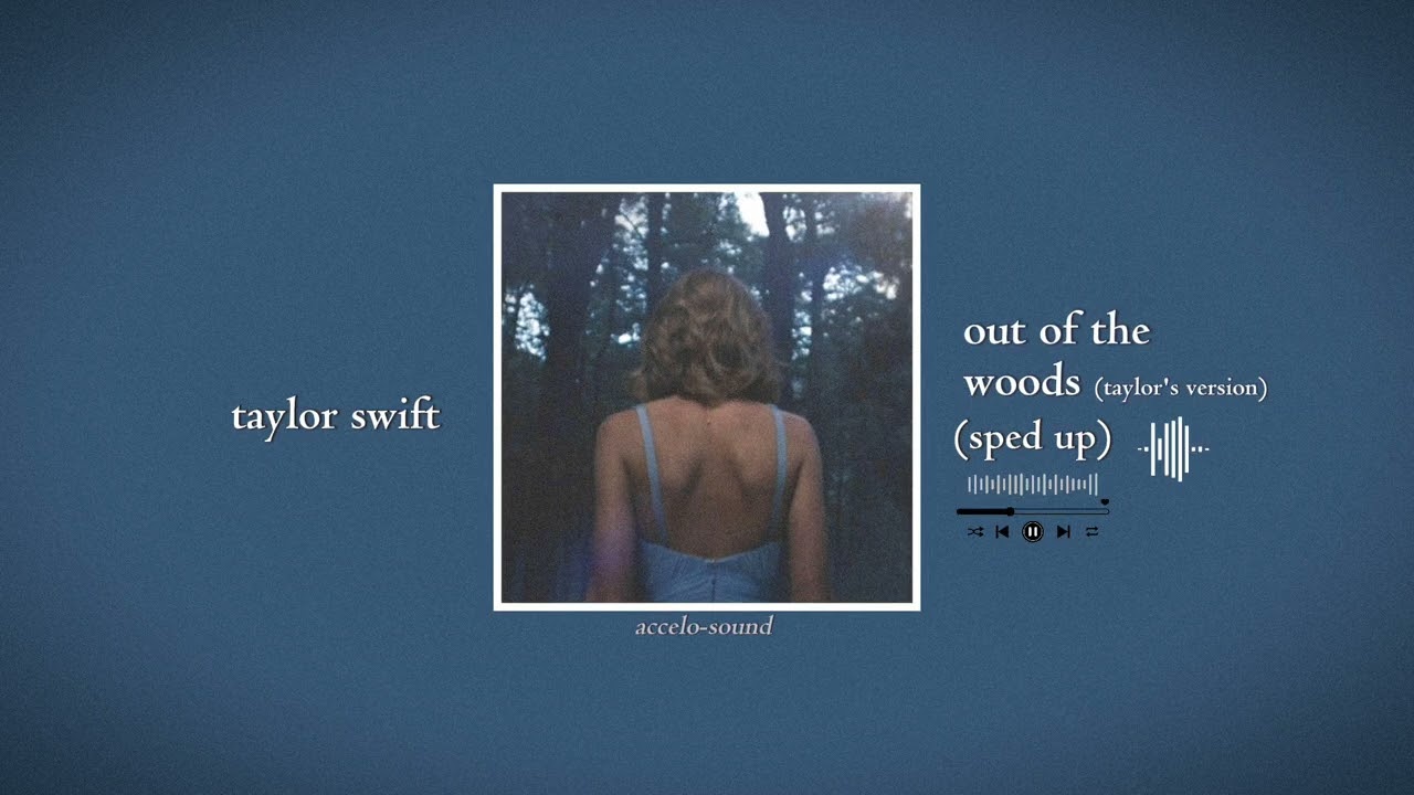 taylor swift - out of the woods (taylor's version) (sped up) | accelo-sound