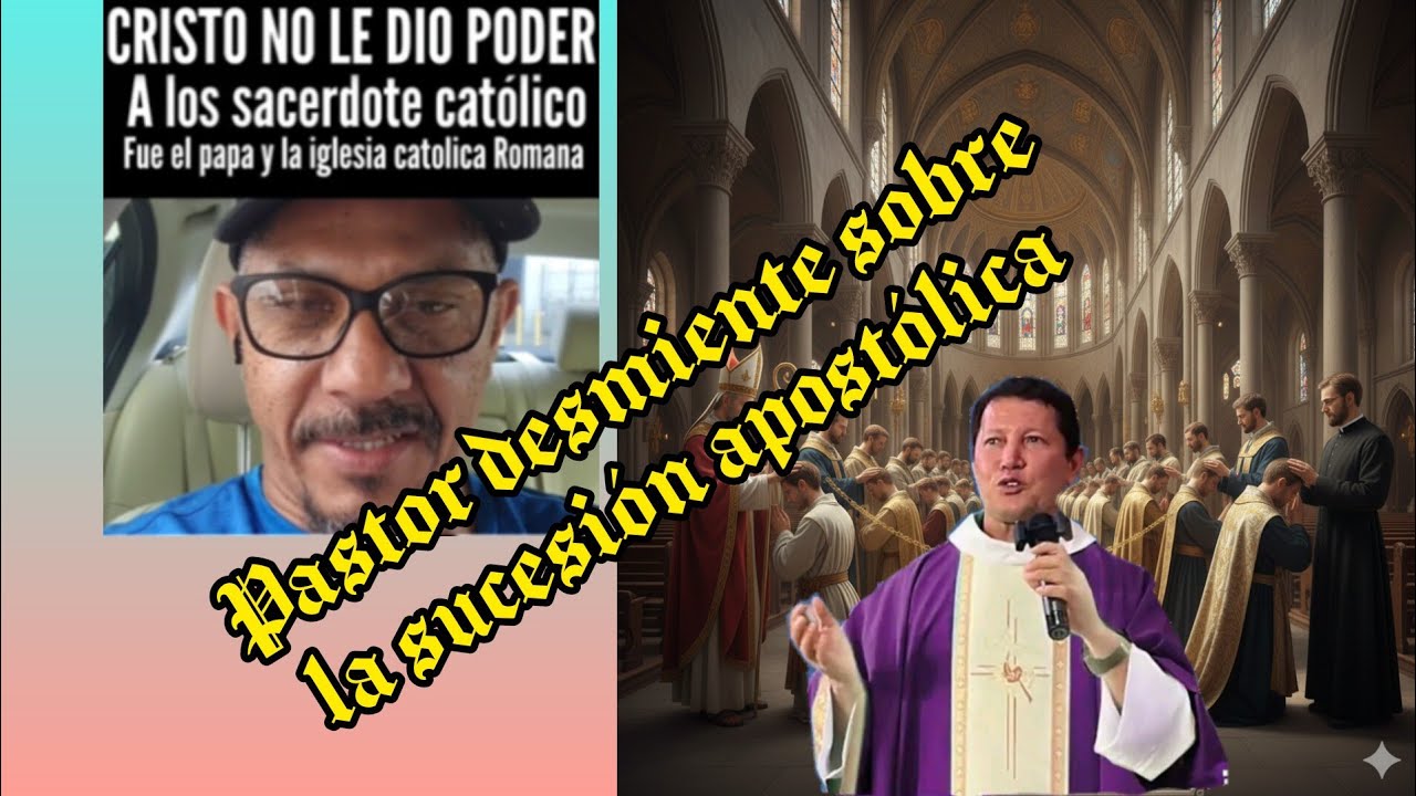 Pastor desmiente la sucesión apostólica y de donde viene la sucesión del Padre Luis Toro 