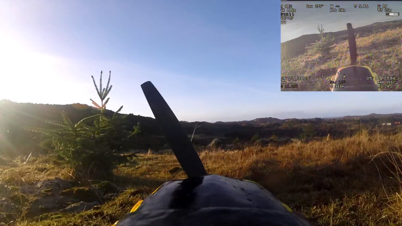 Funcub Fpv bush landing  400M away from base