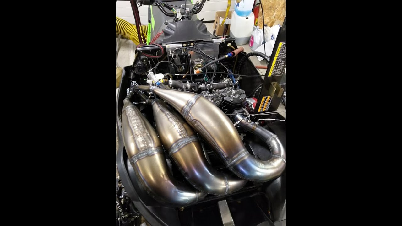 Thundercat Two-Stroke Triple Custom Pipes