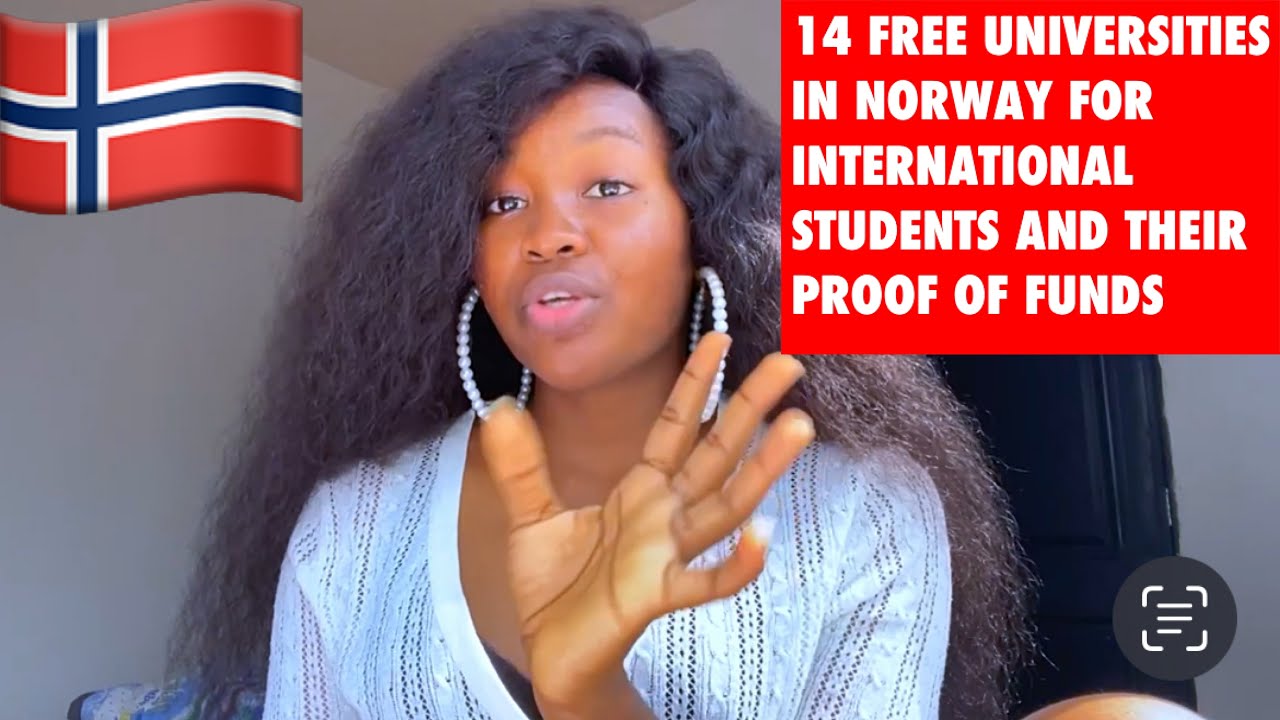 14 TUITION FREE UNIVERSITIES IN NORWAY 🇳🇴 FOR INTERNATIONAL STUDENTS AND THEIR PROOF OF FUNDS