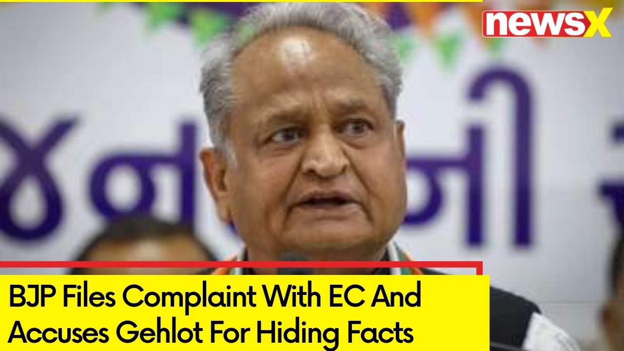 BJP Files Complaint With EC | Accuses Gehlot Hiding Facts In Nomination | NewsX