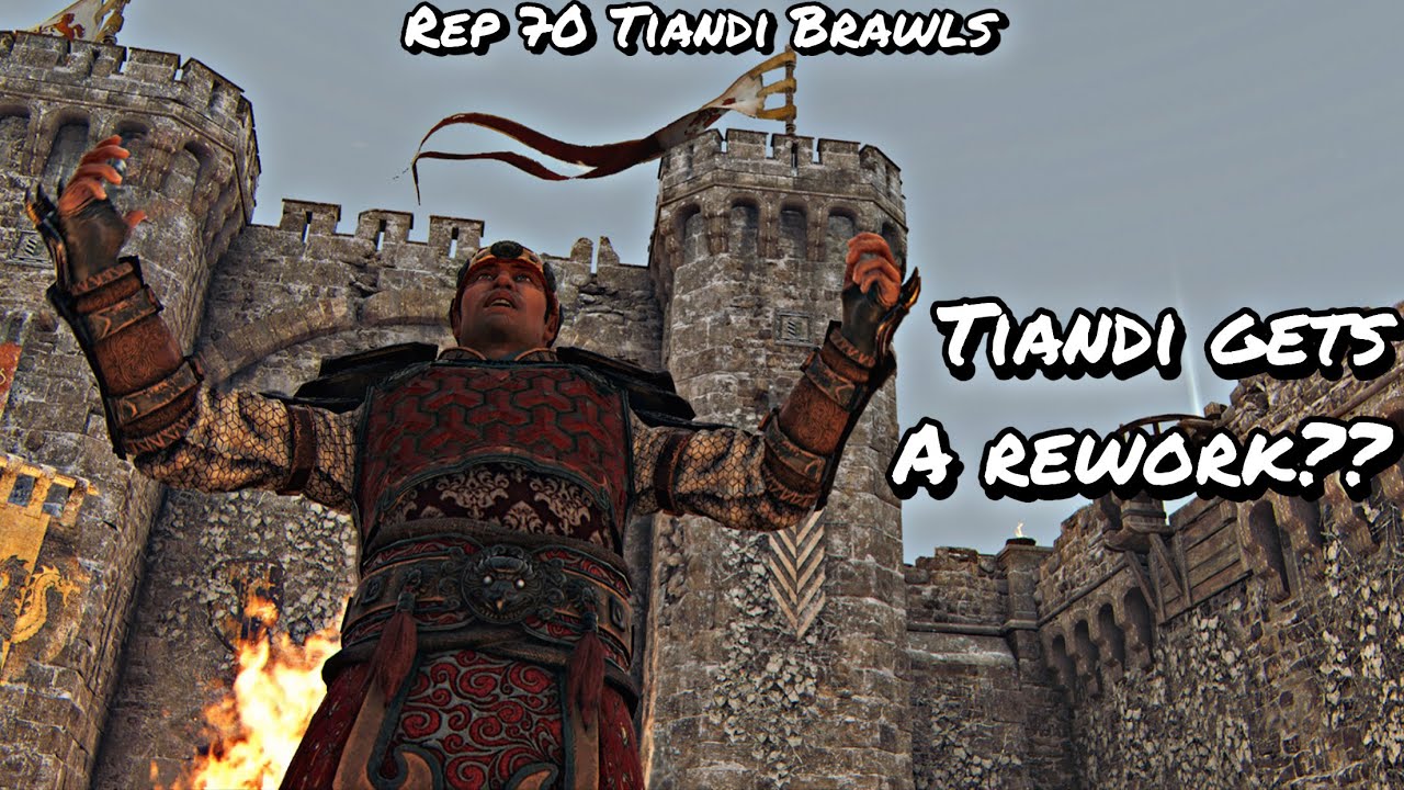 Tiandi Gets A Rework?? (Rep 70 Tiandi Brawls) | For Honor