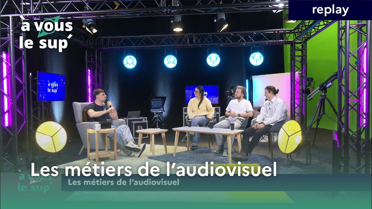 Live - Les métiers de l'audiovisuel