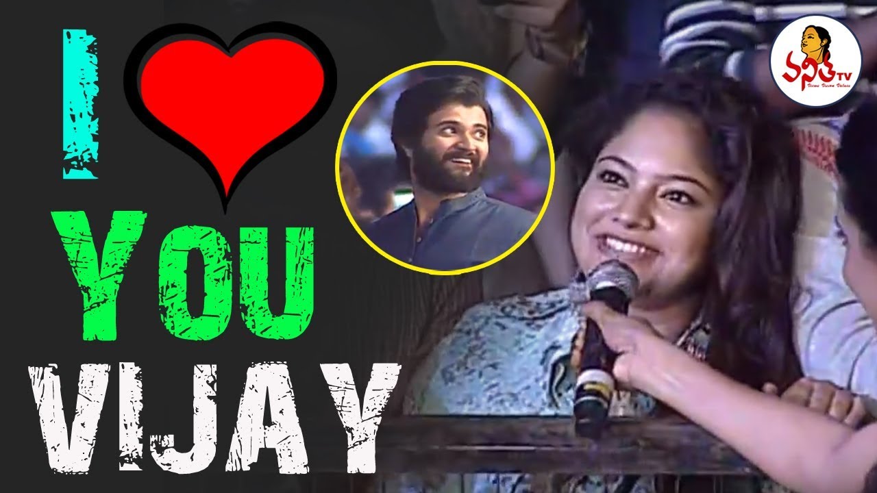 Vijay Devarakonda Got Love Proposal From Lady Fan At NOTA Hyderabad Public Meet | Vanitha TV