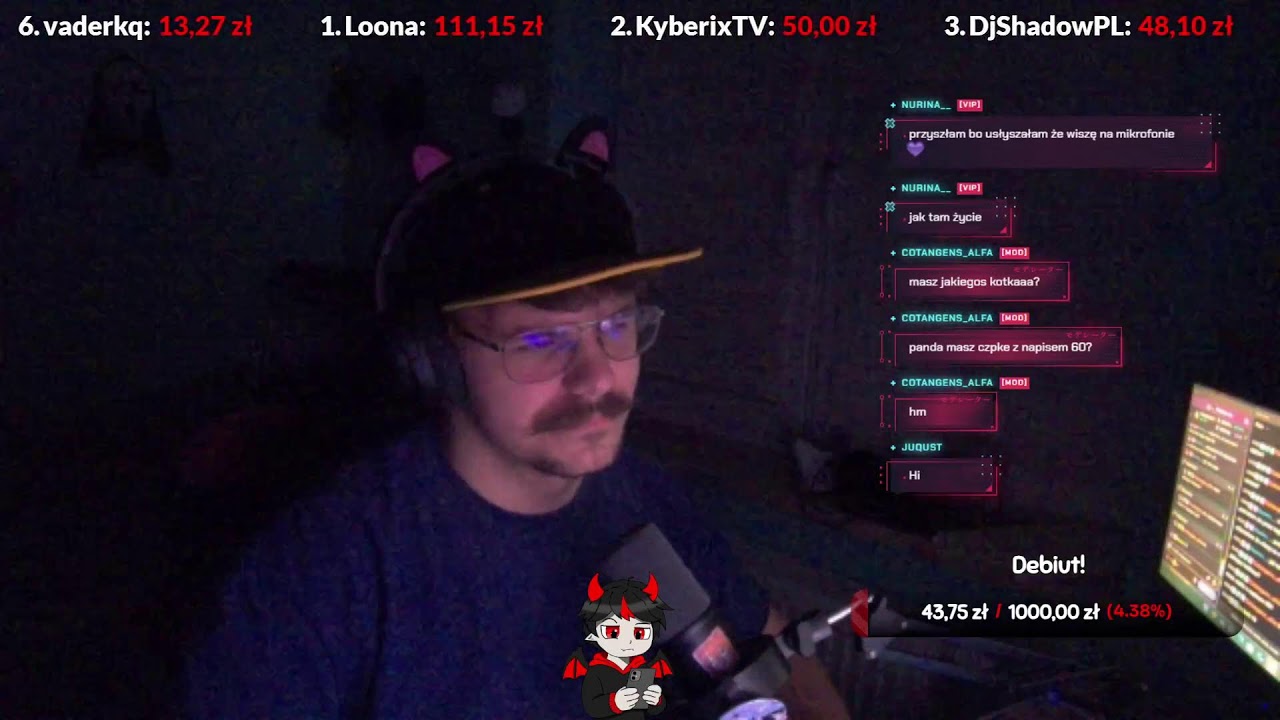 Dziś z kamerką bo mi się nudzi #izofir #plvtuber #twitch