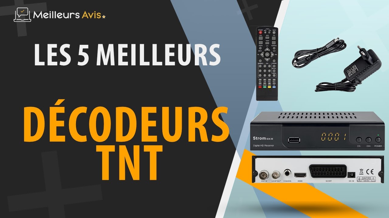 ⭐️ MEILLEUR DÉCODEUR TNT - Avis & Guide d'achat (Comparatif 2022)