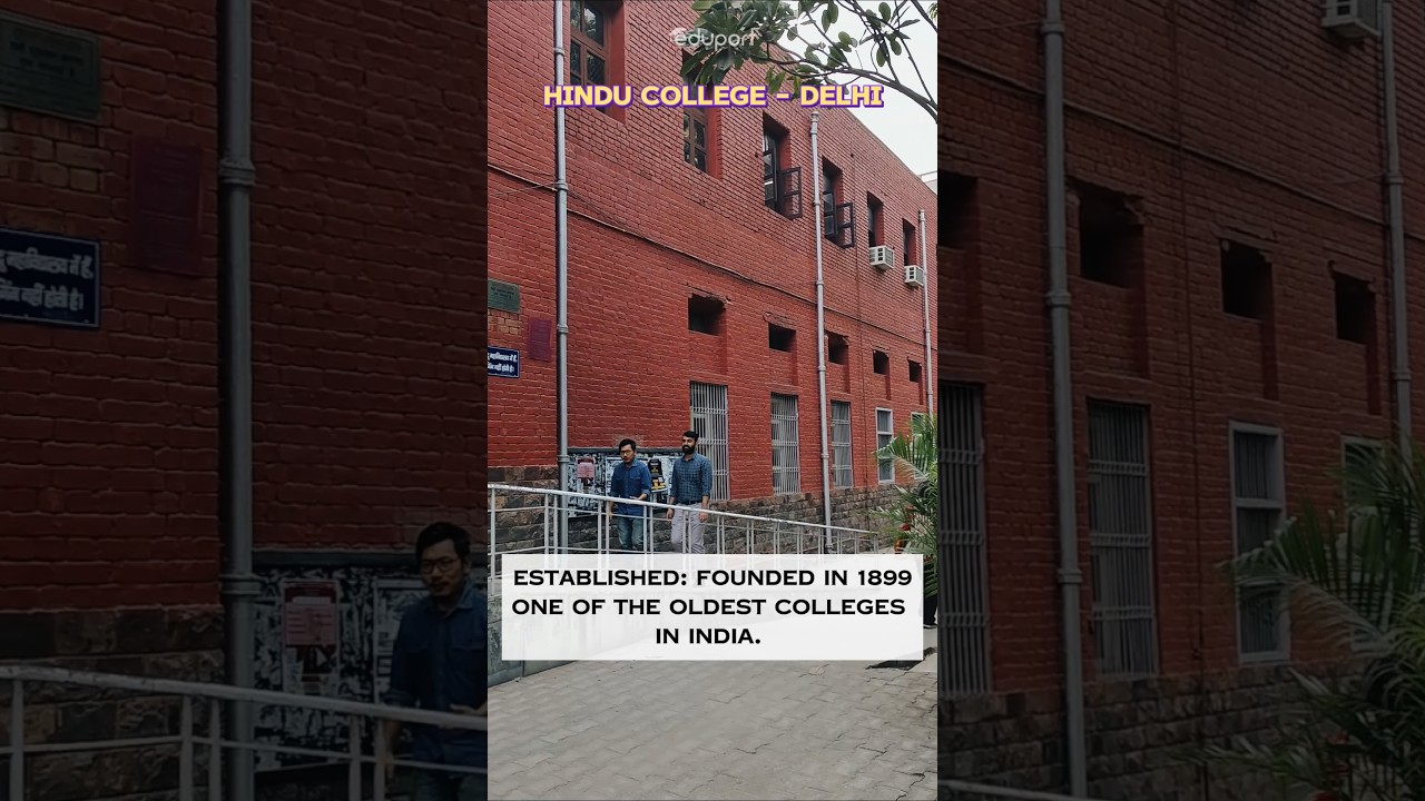 Hindu College | Delhi University | Campus Tour