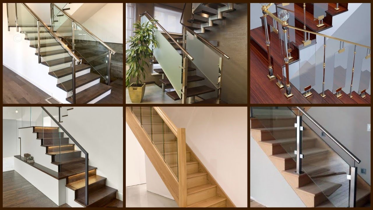 Latest Modern Glass Railing Designs | Staircase Glass Railing Designs | Home Interior Designs