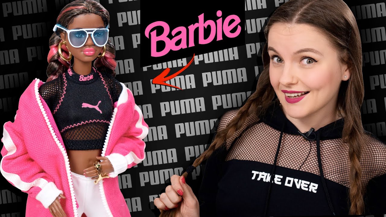 Что скрывают очки?😱 Barbie в настоящих кедах Puma Suede: обзор и распаковка