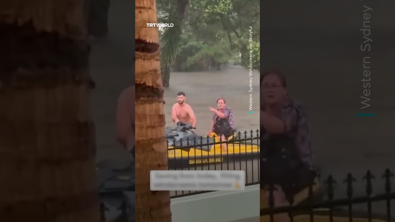 Flash floods hit Australia&rsquo;s Sydney after torrential rains