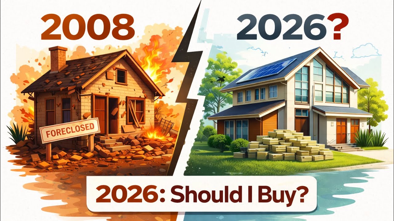 Is the 2026 Housing Market About to Crash? 📊💥 2008 Comparison Explained
